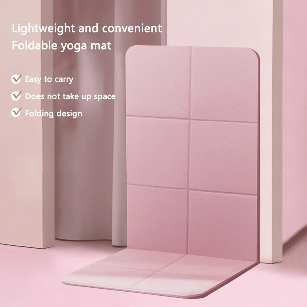 NNEOBA Foldable TPE Yoga Mat for Fitness & Pilates-2